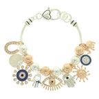 Multicharm Evil Eye Bracelet | Mixtshop LLC