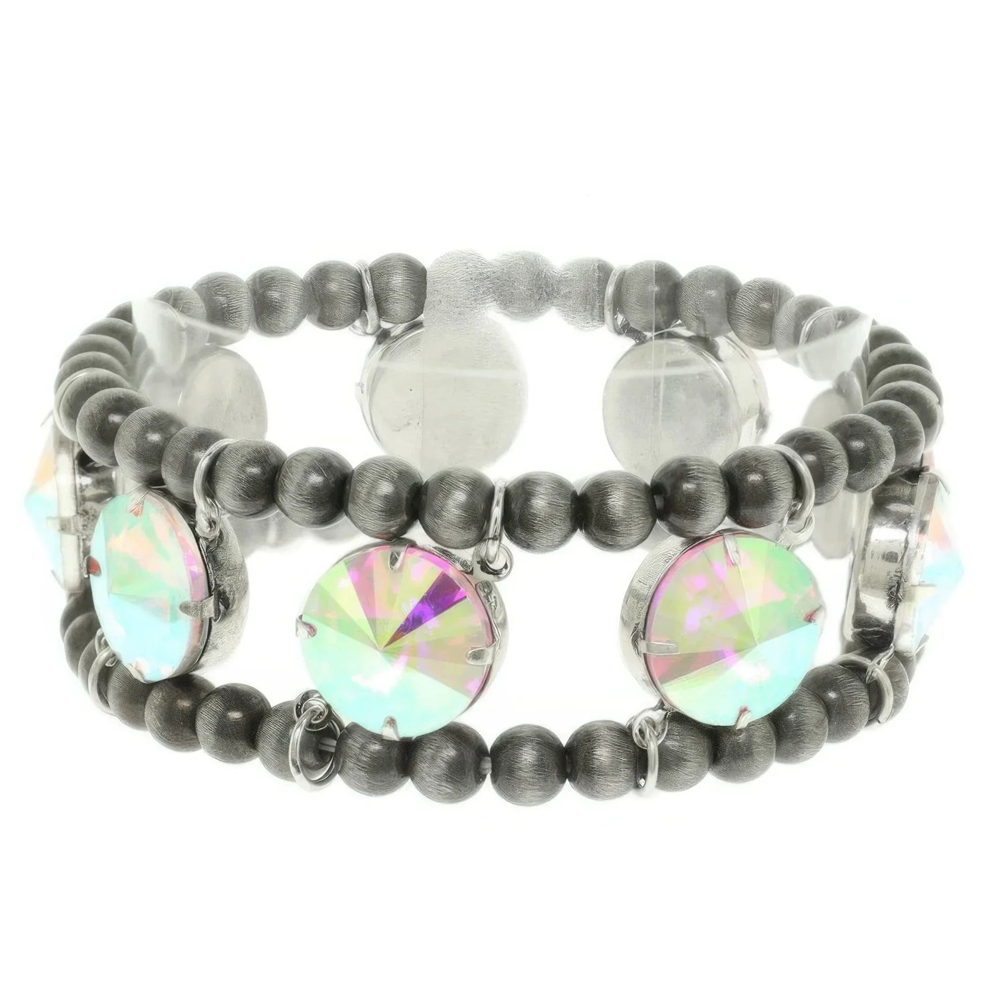 Western Crystal Navajo Stretch Bracelet | Mixtshop LLC