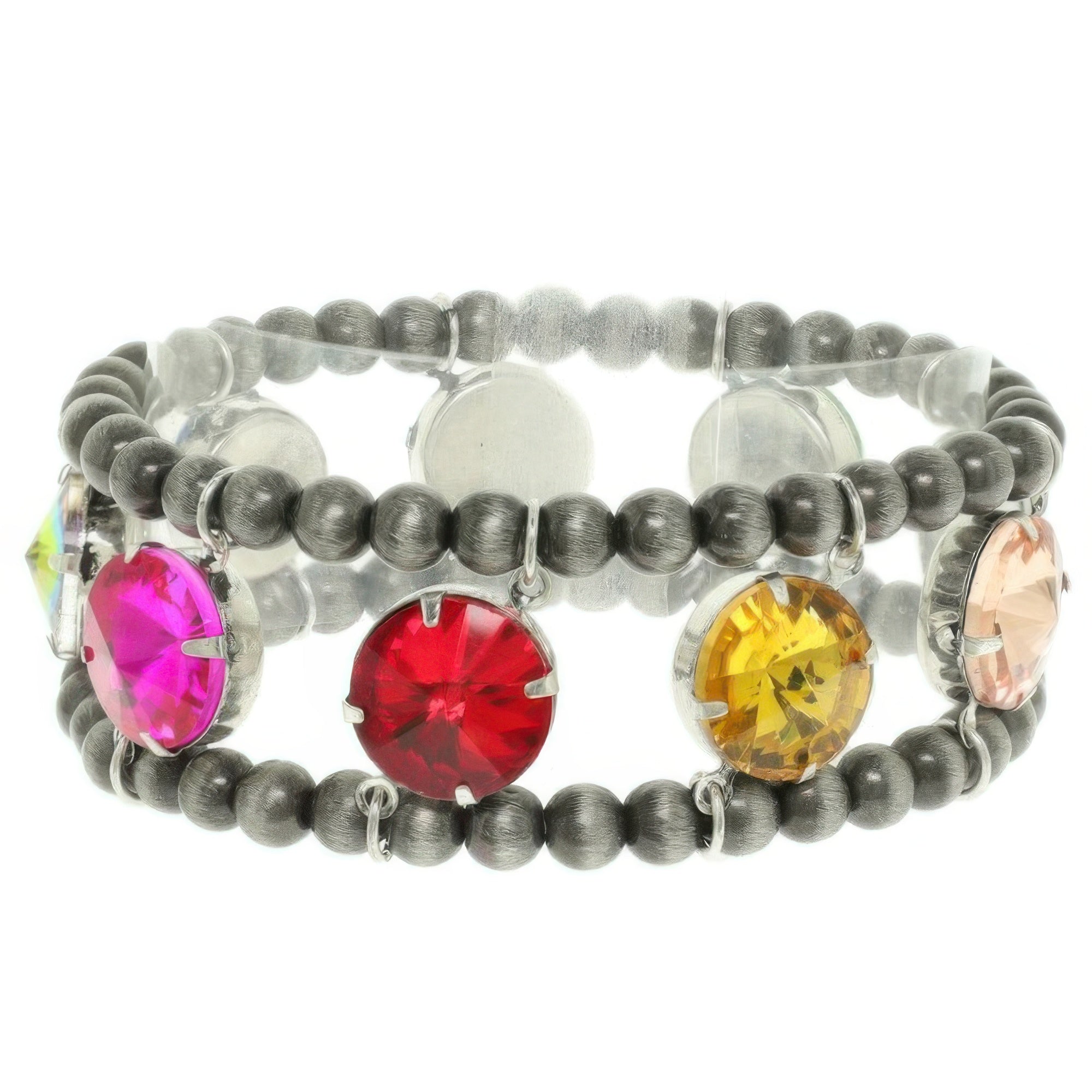 Western Crystal Navajo Stretch Bracelet Secondary image