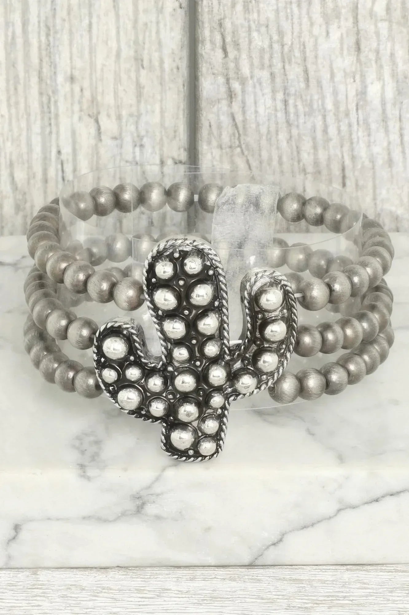 Western Bubble Cactus Bead Bracelet | Mixtshop LLC Main image
