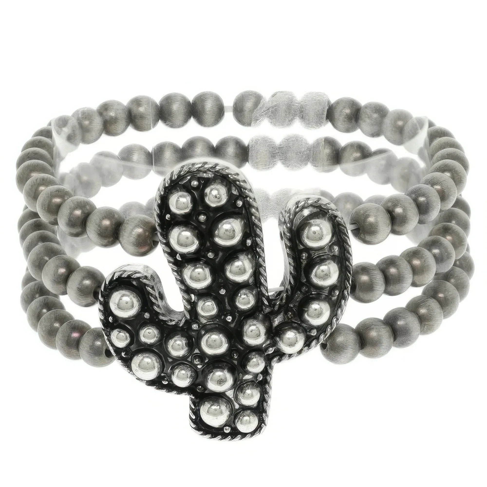 Western Bubble Cactus Bead Bracelet Secondary image
