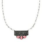 Western Jeweled Bar Concho Pendant Necklace | Mixtshop LLC