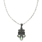 Western Boot Stitch Concho Pendant Necklace | Mixtshop LLC