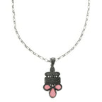 Western Boot Stitch Concho Pendant Necklace | Mixtshop LLC