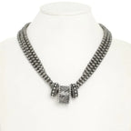 Western Navajo Barrel Pendant Bead Necklace | Mixtshop LLC