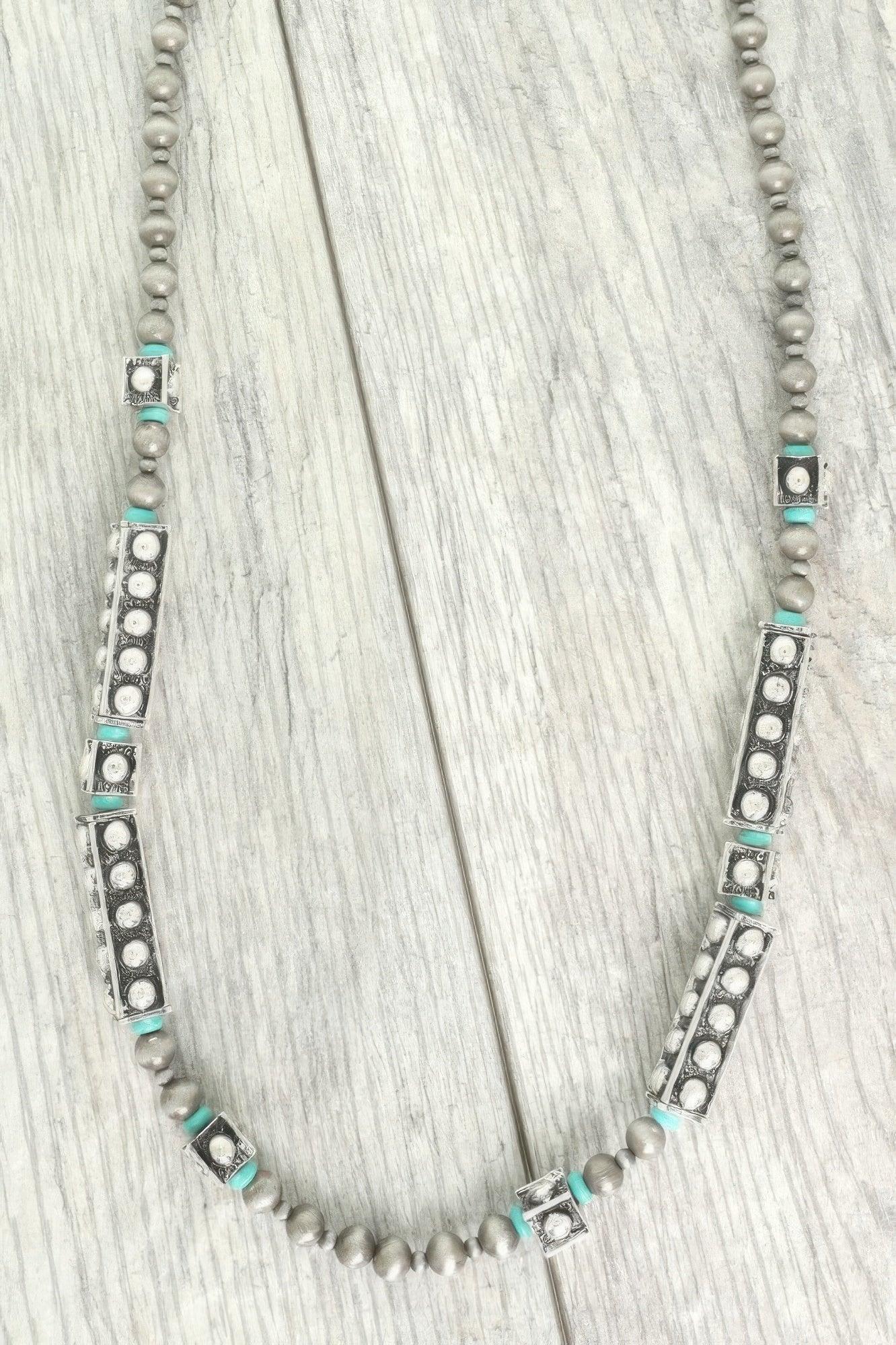 Western Theme Navajo Barrel Bead Necklace | Mixtshop LLC