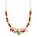 Christmas Multi Charm Necklace | Mixtshop LLC
