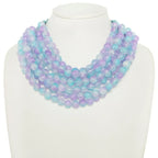 Multi-strand Marble Bead Necklace | Mixtshop LLC