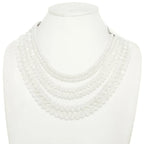 Multi-strand Faceted Bead Necklace | Mixtshop LLC