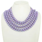 Multi-strand Wood Bead Necklace | Mixtshop LLC