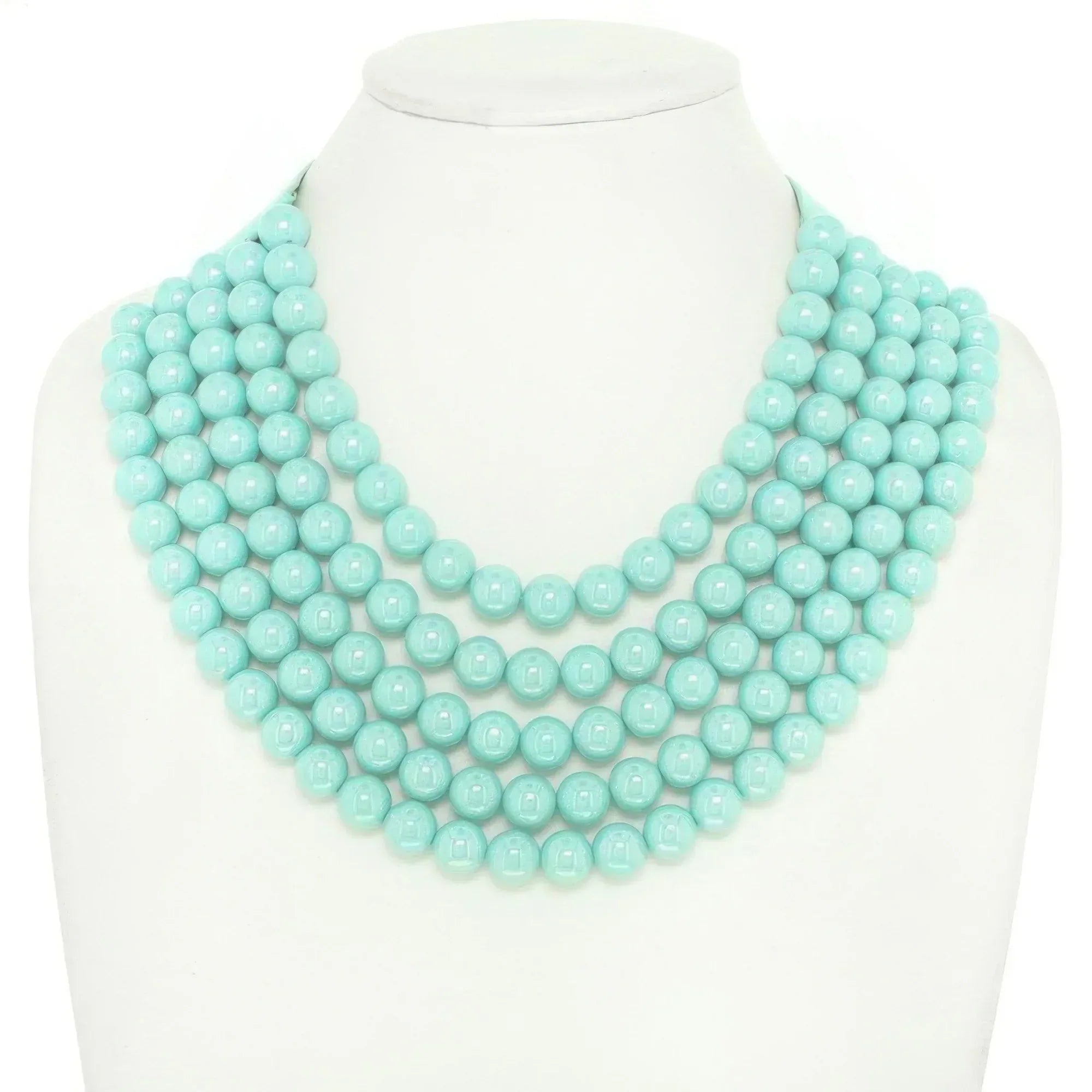 Multi-strand Wood Bead Necklace | Mixtshop LLC