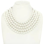 Multi-strand Wood Bead Necklace | Mixtshop LLC