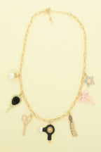 Hair Stylist Theme Charm Necklace | Mixtshop LLC