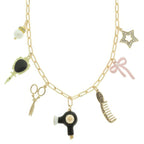 Hair Stylist Theme Charm Necklace | Mixtshop LLC