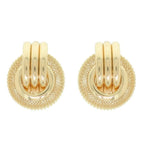 Basket Weave Pattern Earrings | Mixtshop LLC