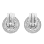 Basket Weave Pattern Earrings | Mixtshop LLC