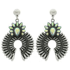 Western Squash Blossom Concho Earrings | Mixtshop LLC