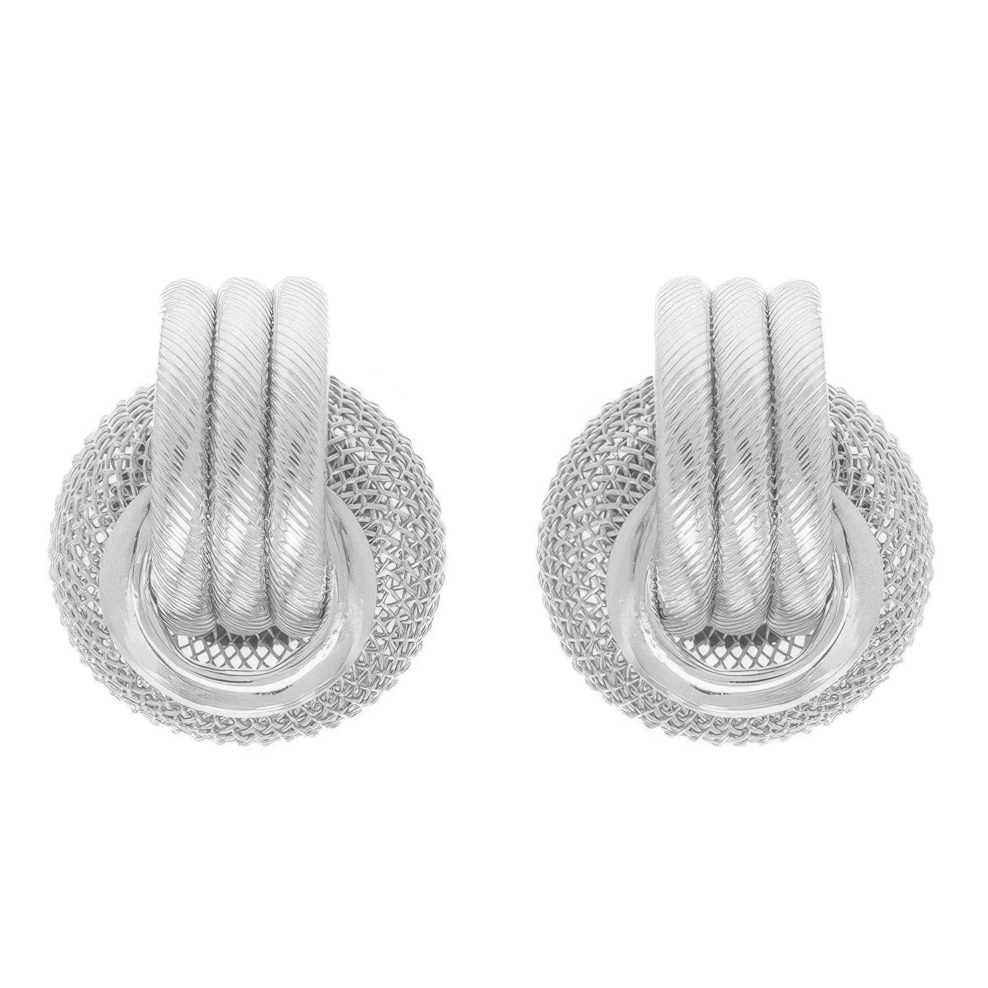 Regal Baroque Wreath Pattern Earrings | Mixtshop LLC