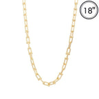 Polished U-link Chain Necklace | Mixtshop LLC