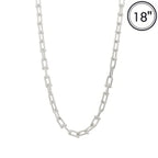 Polished U-link Chain Necklace | Mixtshop LLC