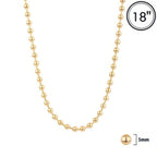 Polished Bead Chain Necklace | Mixtshop LLC