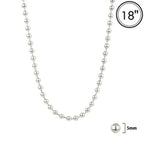 Polished Bead Chain Necklace | Mixtshop LLC