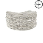 Metallic Crimp Bead Bracelet Set | Mixtshop LLC