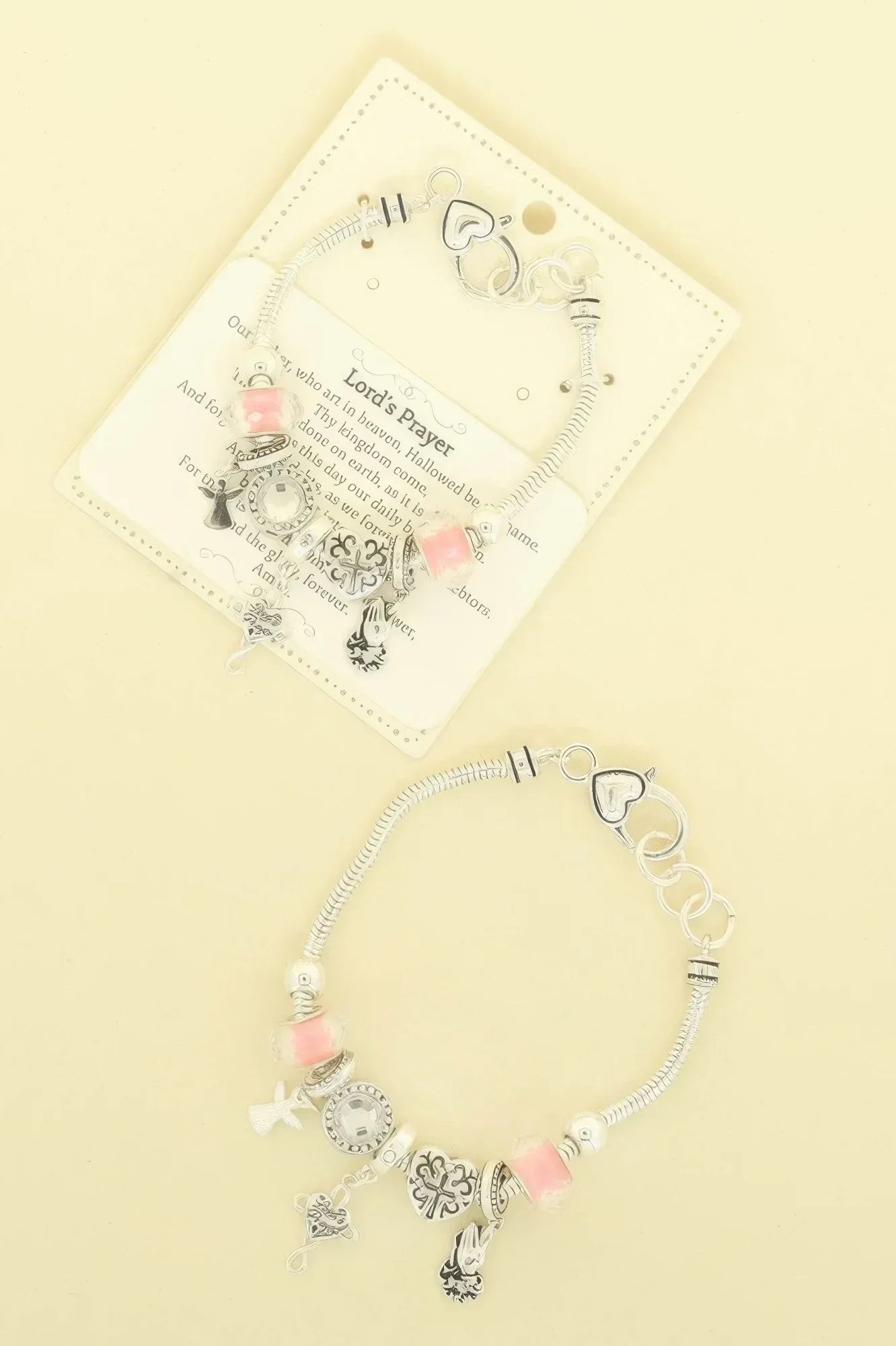 Inspirational Religious Theme Charm Bracelet | Mixtshop LLC