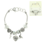Inspirational Religious Theme Charm Bracelet | Mixtshop LLC
