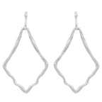 Twisted Deltoid Door Knocker Post Earrings | Mixtshop LLC
