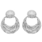 Textured Door Knocker Earrings | Mixtshop LLC