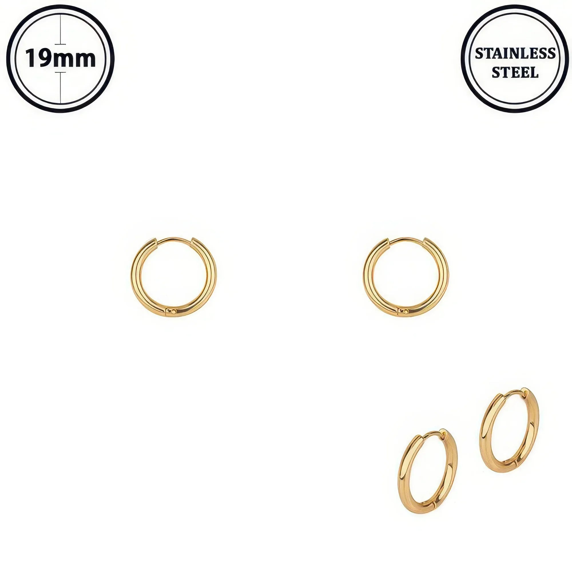 Huggie Hoop Earrings | Mixtshop LLC