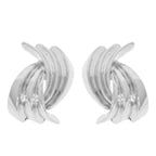 Wave Shape Door Knocker Post Earrings | Mixtshop LLC