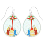Christmas Nativity Theme Teardrop Earrings | Mixtshop LLC