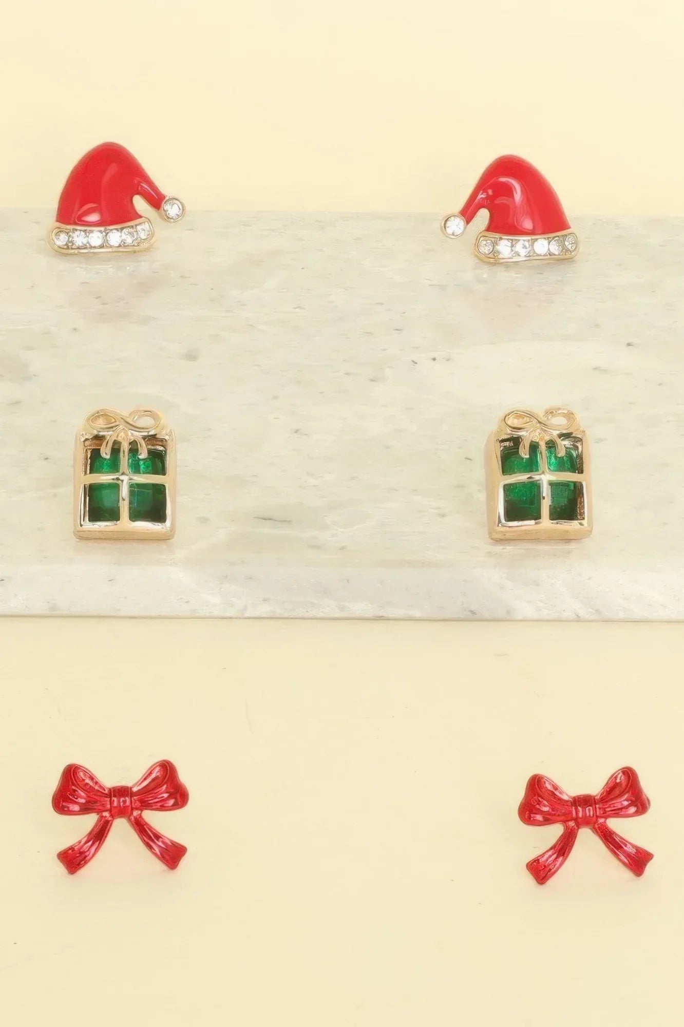 Christmas Theme Assorted Multi Pair Earring Set | Mixtshop LLC Main image