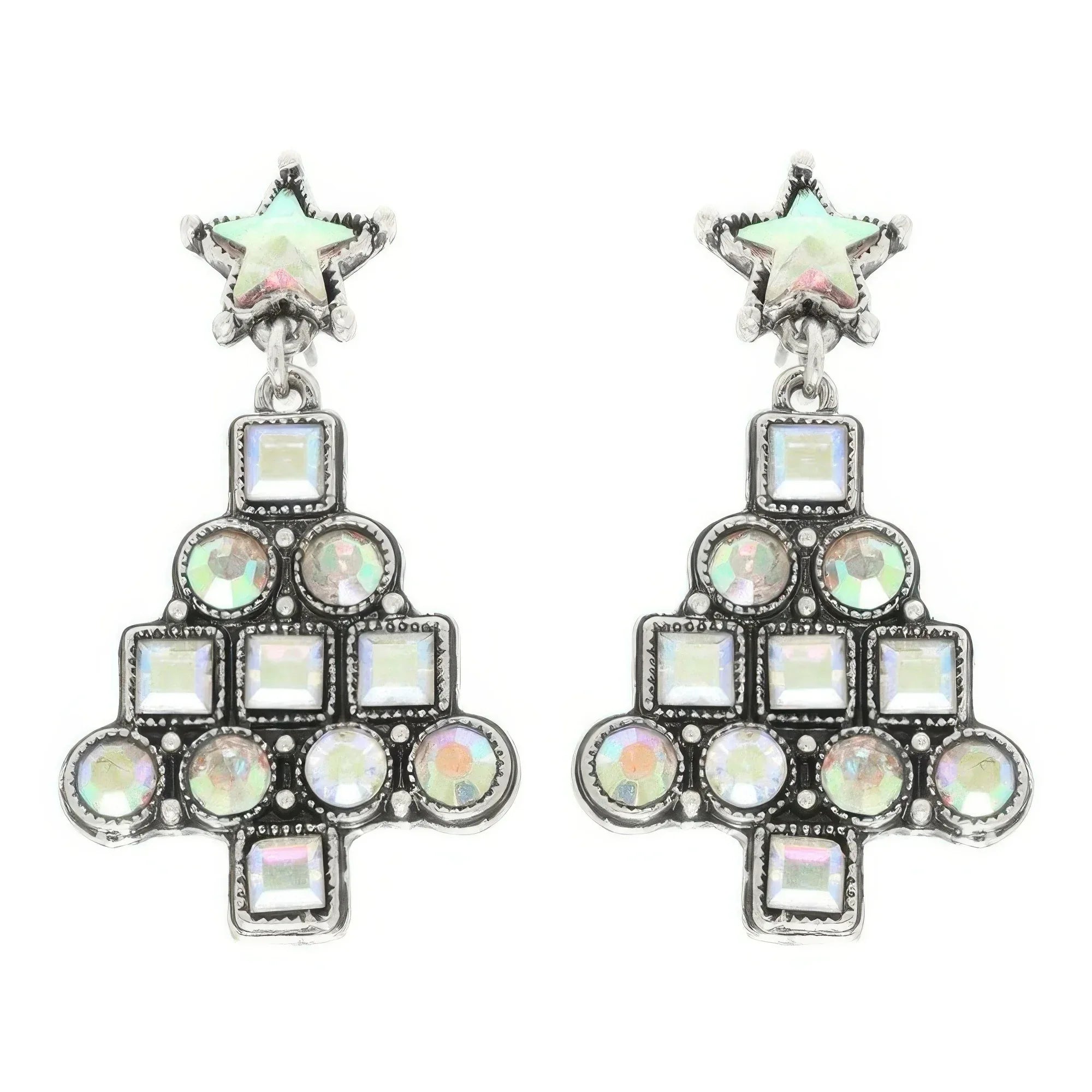 Western Christmas Tree Post Earrings | Mixtshop LLC