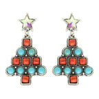 Western Christmas Tree Post Earrings | Mixtshop LLC