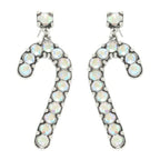Western Christmas Candy Cane Post Earrings | Mixtshop LLC