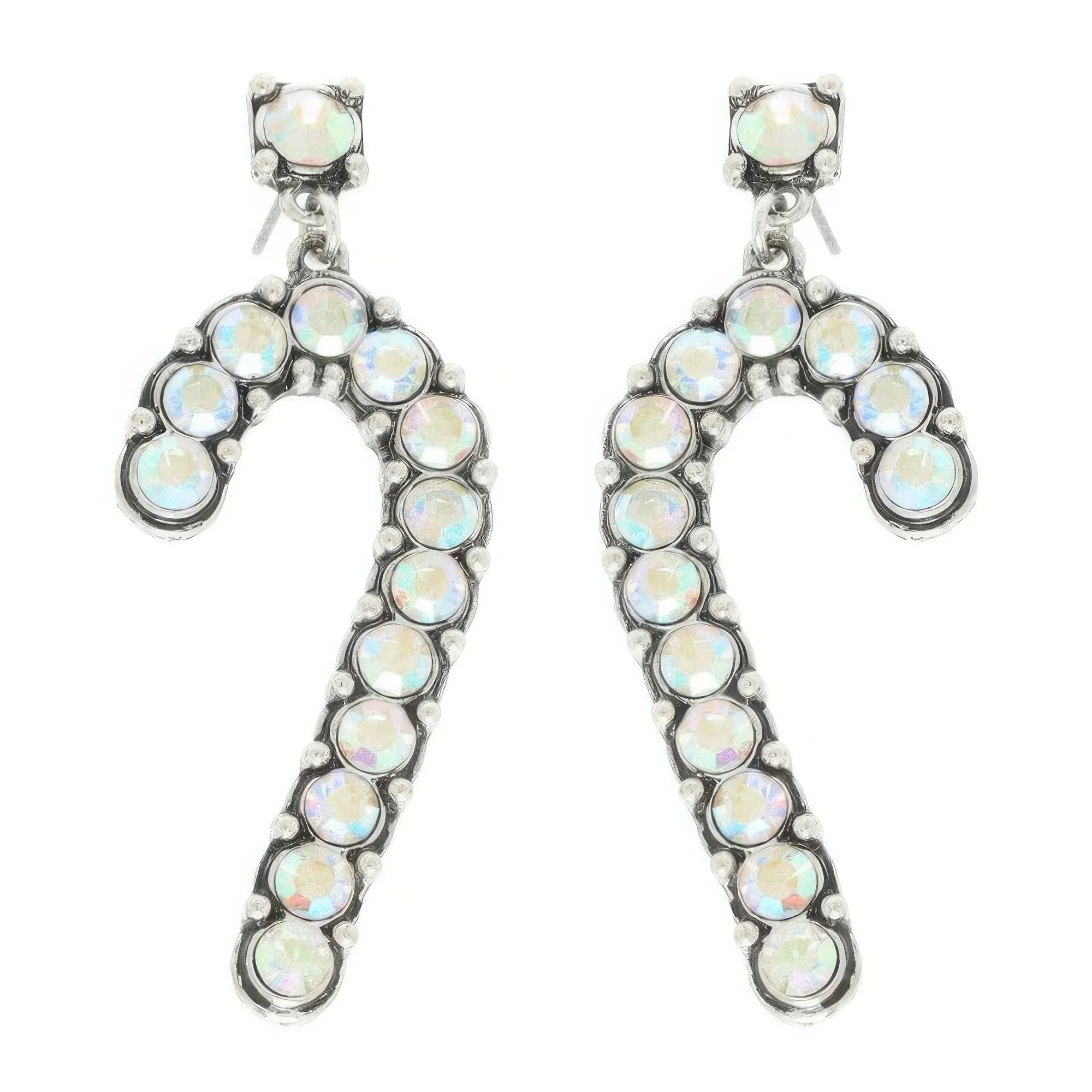 Western Christmas Candy Cane Post Earrings | Mixtshop LLC