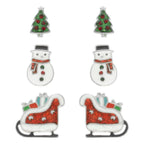 Christmas Theme Assorted Multi Pair Earring Set | Mixtshop LLC