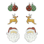 Christmas Theme Assorted Multi Pair Earring Set | Mixtshop LLC