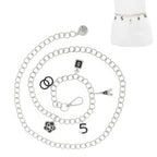 Fashionista Multi Charm Link Chain Belt | Mixtshop LLC
