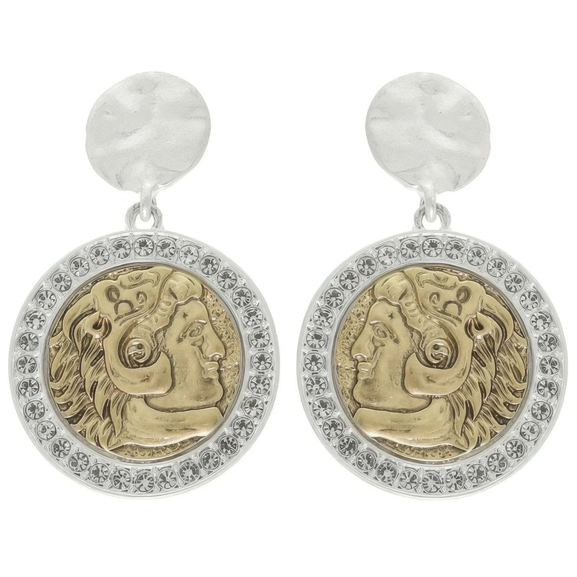 Roman Imperial Replica Coin Post Earrings Secondary image