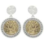 Roman Imperial Replica Coin Post Earrings | Mixtshop LLC