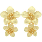 Hawaiian Acrylic Flower Post Earrings | Mixtshop LLC