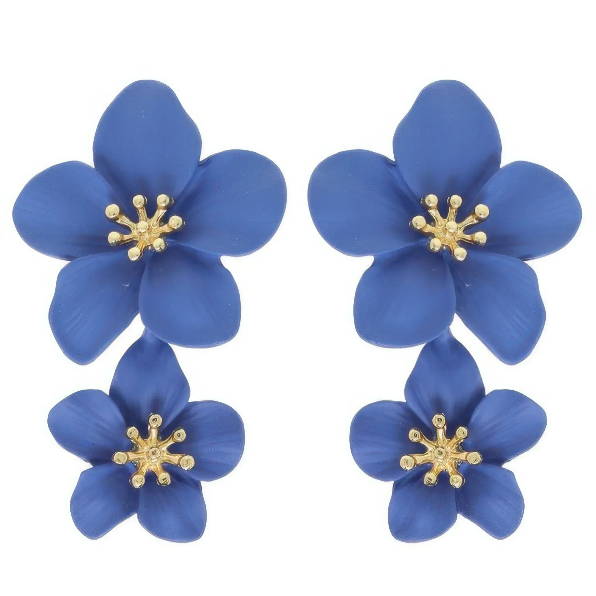 Hawaiian Acrylic Flower Post Earrings | Mixtshop LLC