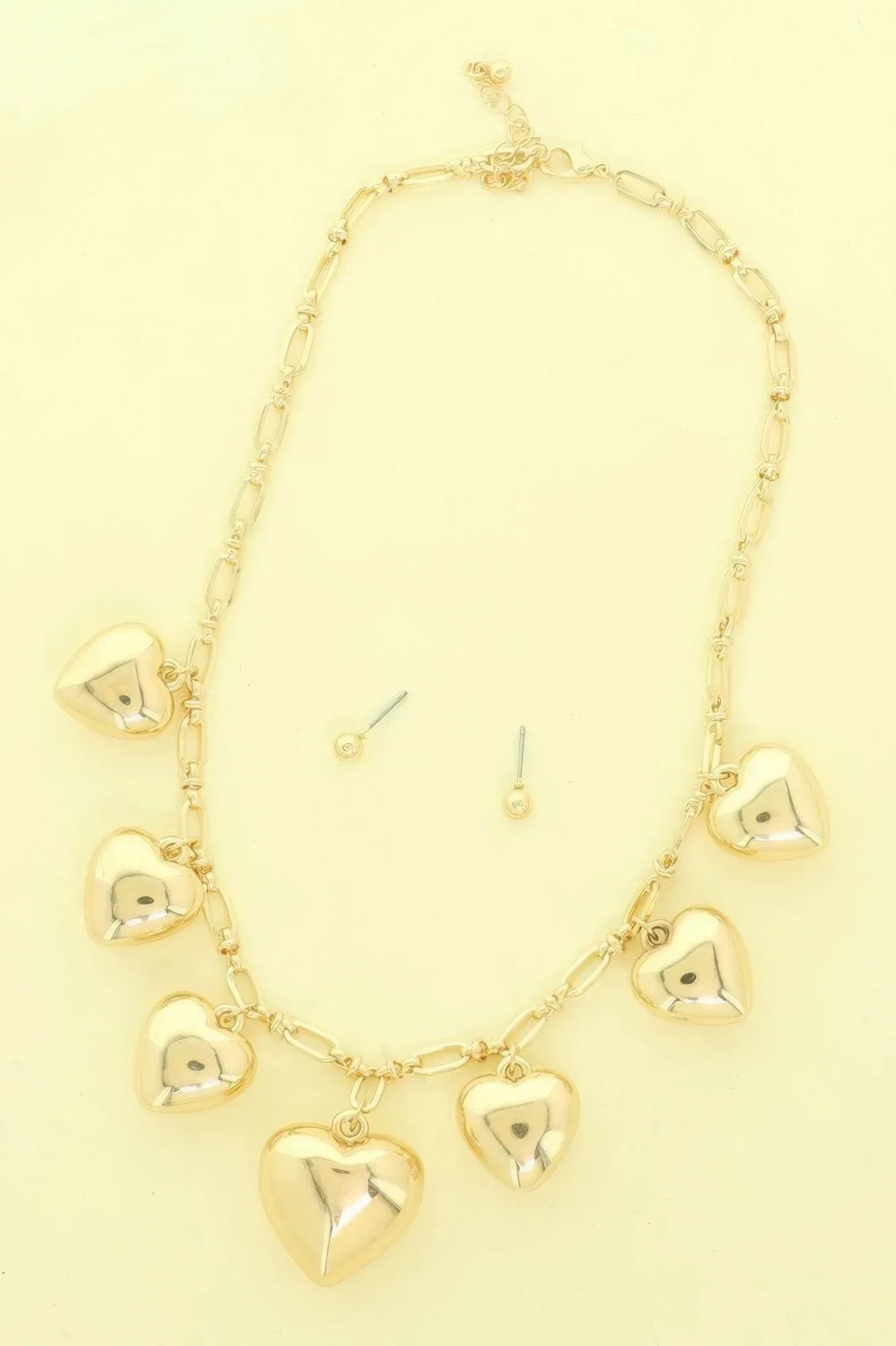 Heart Pendant Necklace Set | Mixtshop LLC Main image