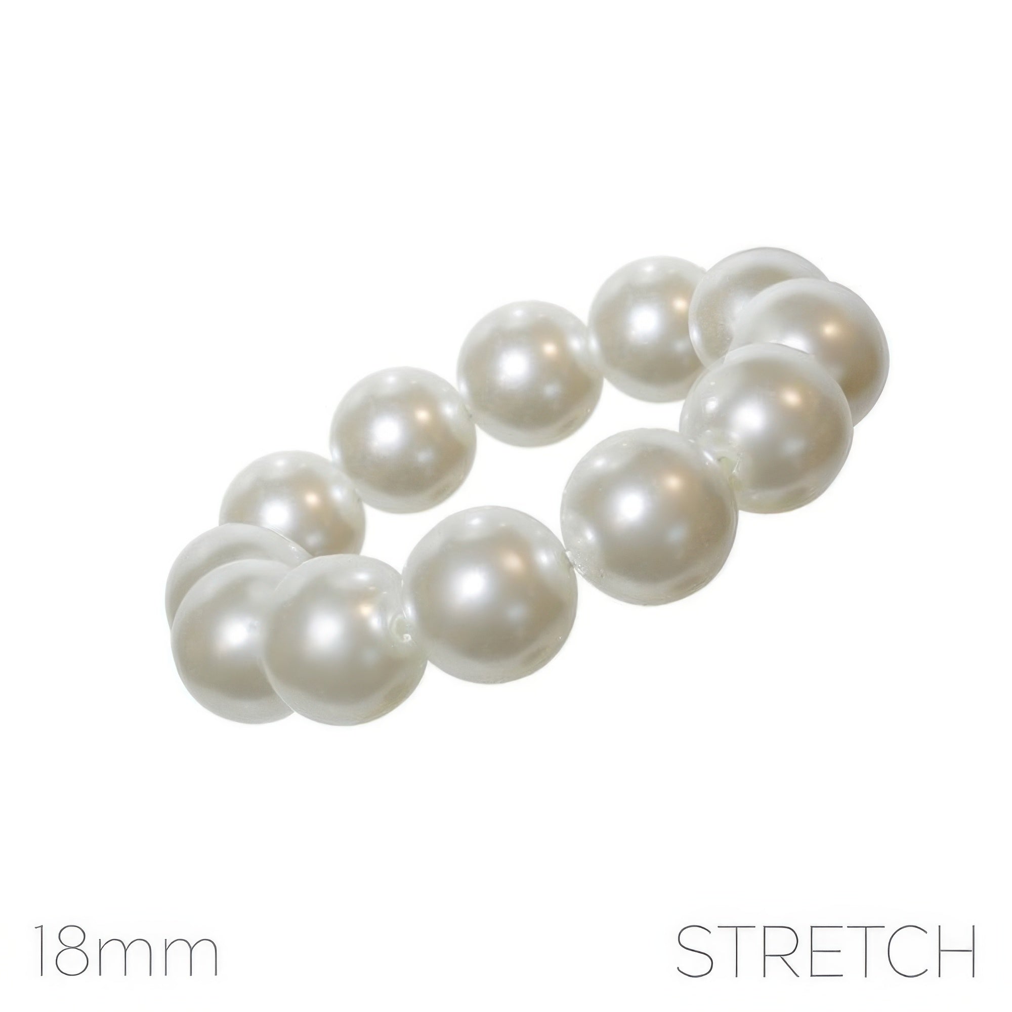 White Pearl Bracelet Secondary image