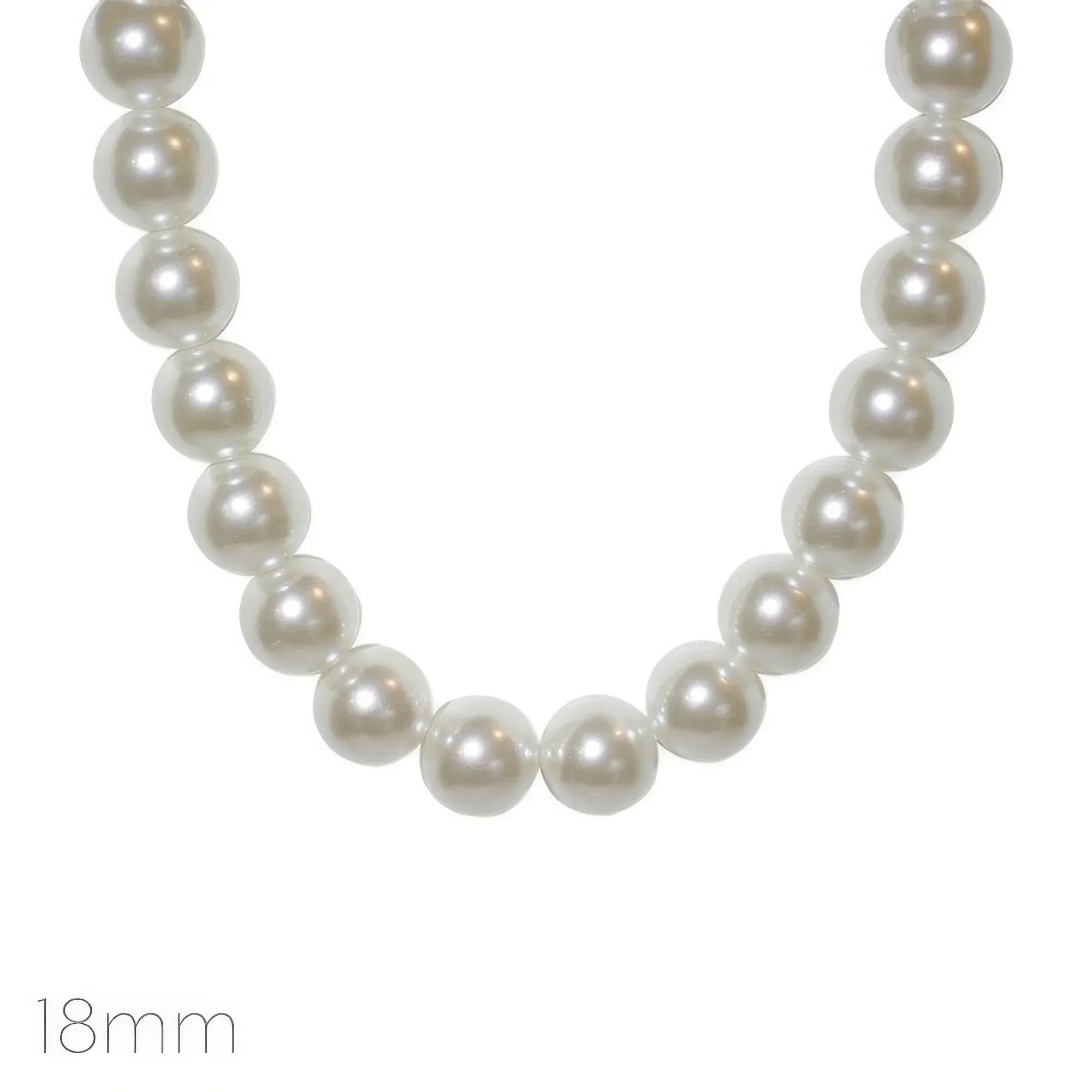 Large Pearl Bead Necklace Secondary image