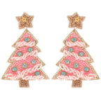 Christmas Tree With Star Topper Post Earrings | Mixtshop LLC